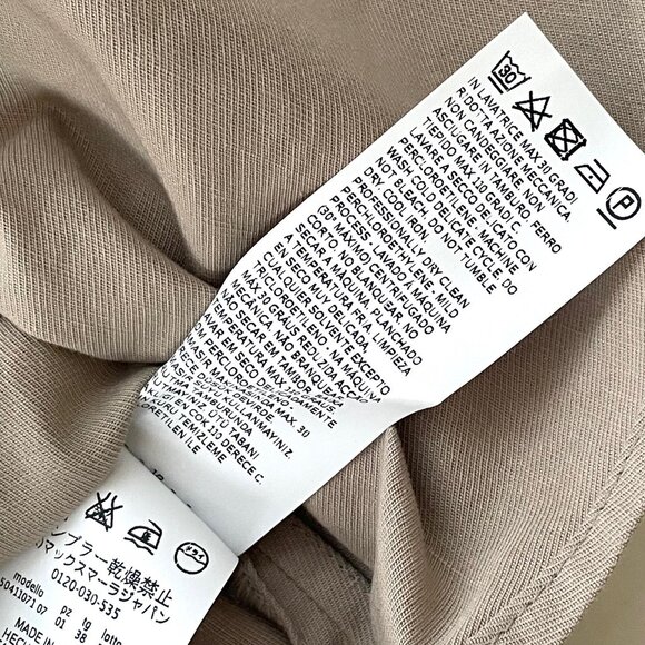 Max Mara Weekend Boxy Cargo Jacket Beige Cotton Linen Womens 4 - Picture 11 of 12